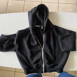 Forever 21 Cropped Zip Up